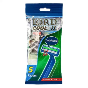 خودتراش دو لبه صابون دار لرد اورجینال بسته 5 عددی (ساخت کشور مصر)